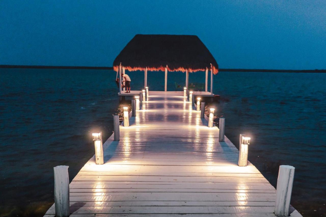 Royal Palm Bacalar Cabanas & Lagoon Club Eksteriør billede