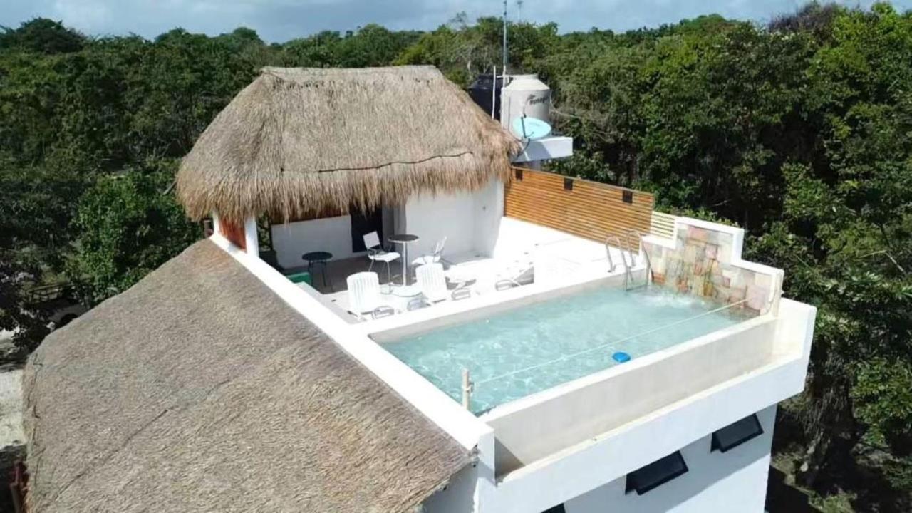 Royal Palm Bacalar Cabanas & Lagoon Club Eksteriør billede