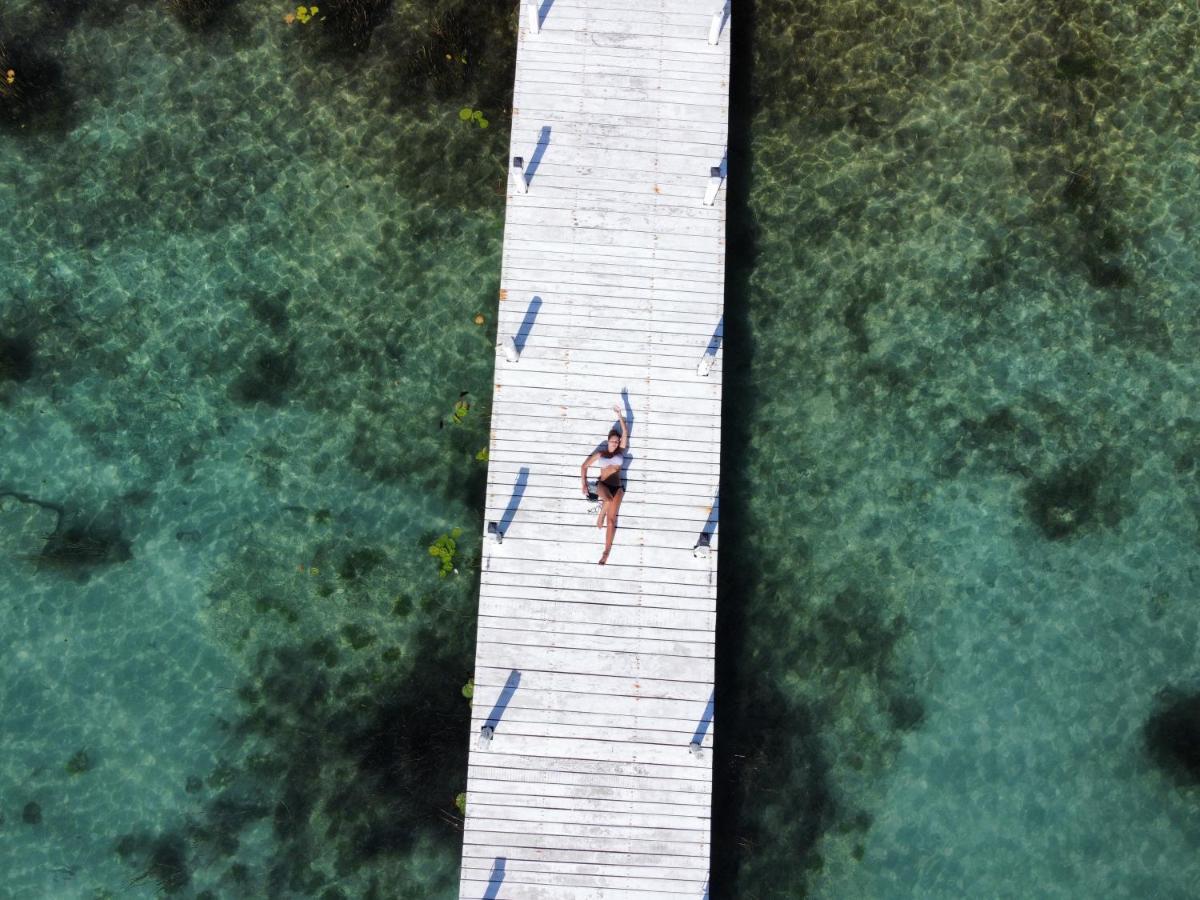 Royal Palm Bacalar Cabanas & Lagoon Club Eksteriør billede