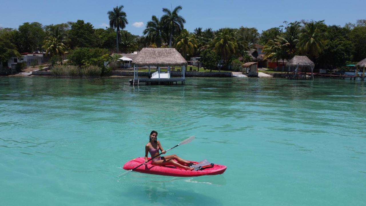 Royal Palm Bacalar Cabanas & Lagoon Club Eksteriør billede