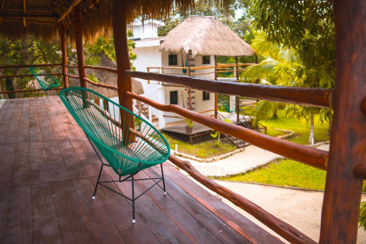 Royal Palm Bacalar Cabanas & Lagoon Club Eksteriør billede